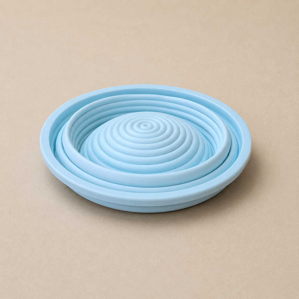 Collapsible Silicone Proofing Basket Round