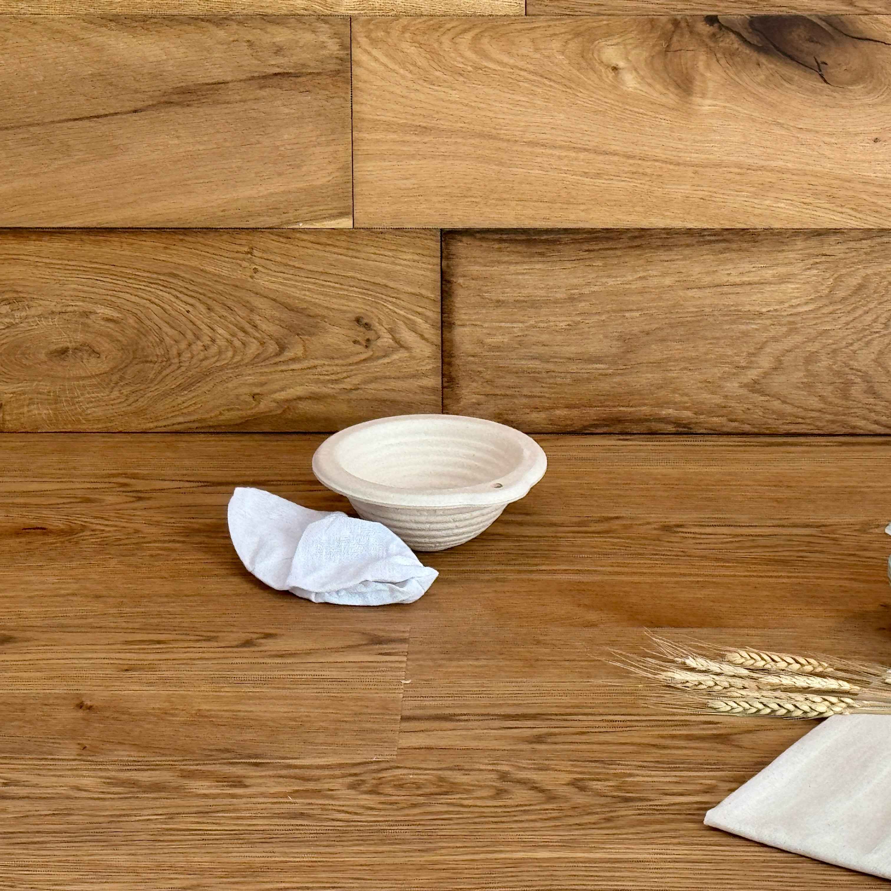 Sourdough Pizza Proofing Basket and Linen Liner 13cm