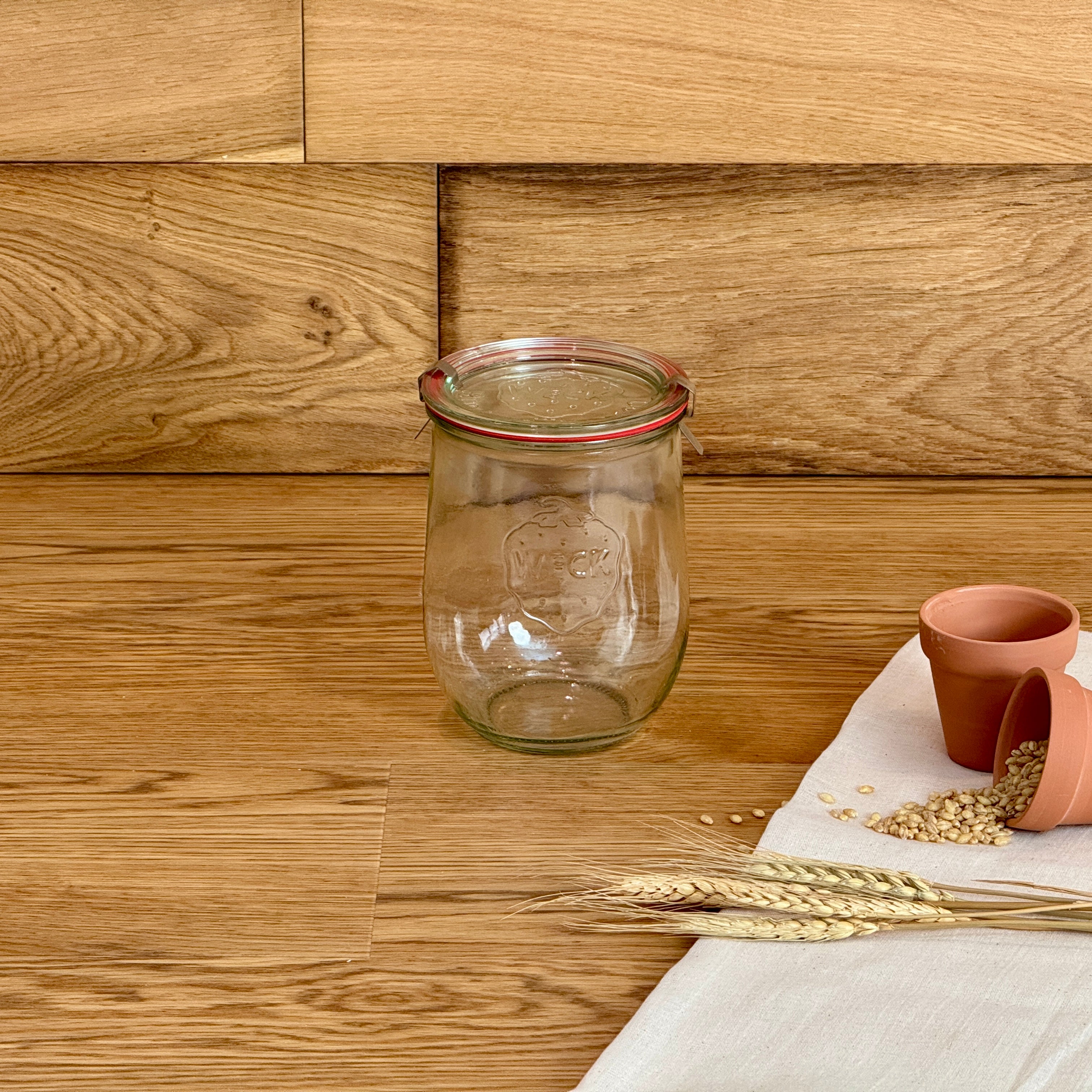 WECK 1050 ml Tulip Jar RR100 - Sourdough Supply Co.