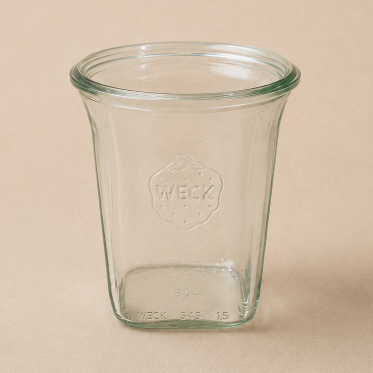 WECK 545 ml Quadro Jar RR100 JO - Sourdough Supply Co.