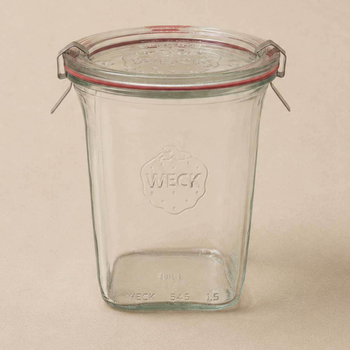 WECK 545 ml Quadro Jar RR100 - Sourdough Supply Co.