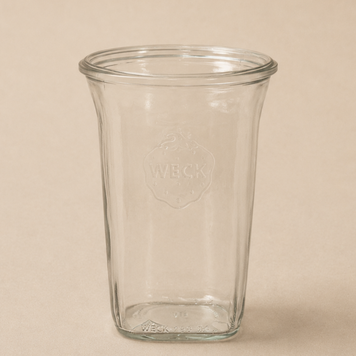 WECK 795 ml Quadro Jar RR100 JO - Sourdough Supply Co.