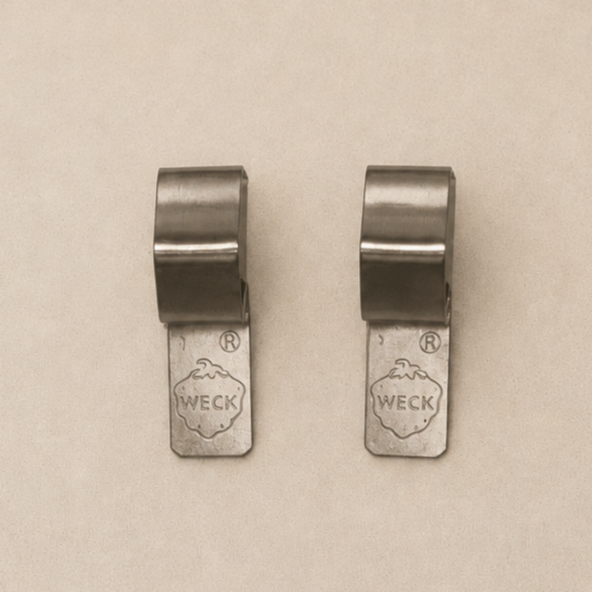 WECK Stainless Steel Preserving Clips (Pair) - Sourdough Supply Co.
