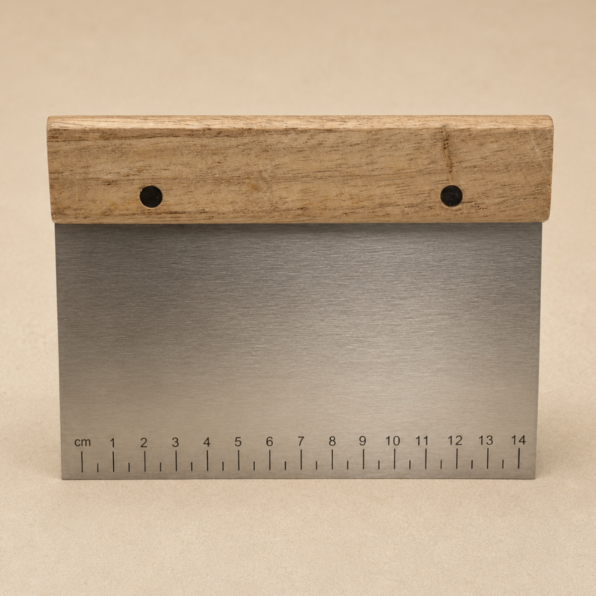 Dough Scraper with Wooden Handle - Sourdough Supply Co.