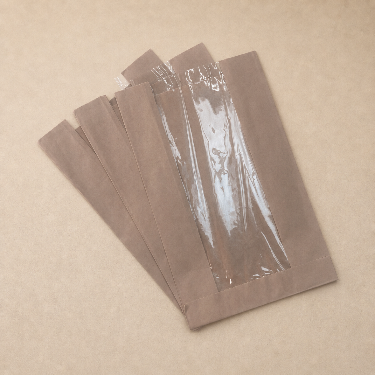 Kraft Paper Bread Bags 35 × 21 × 9cm (Pack of 10) - Sourdough Supply Co.