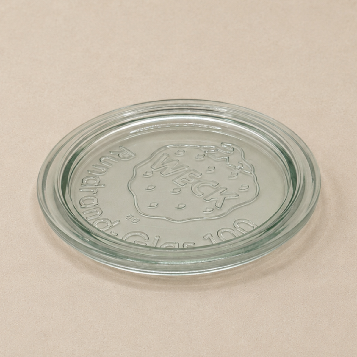 WECK Glass Lid RR100 100 mm - Sourdough Supply Co.