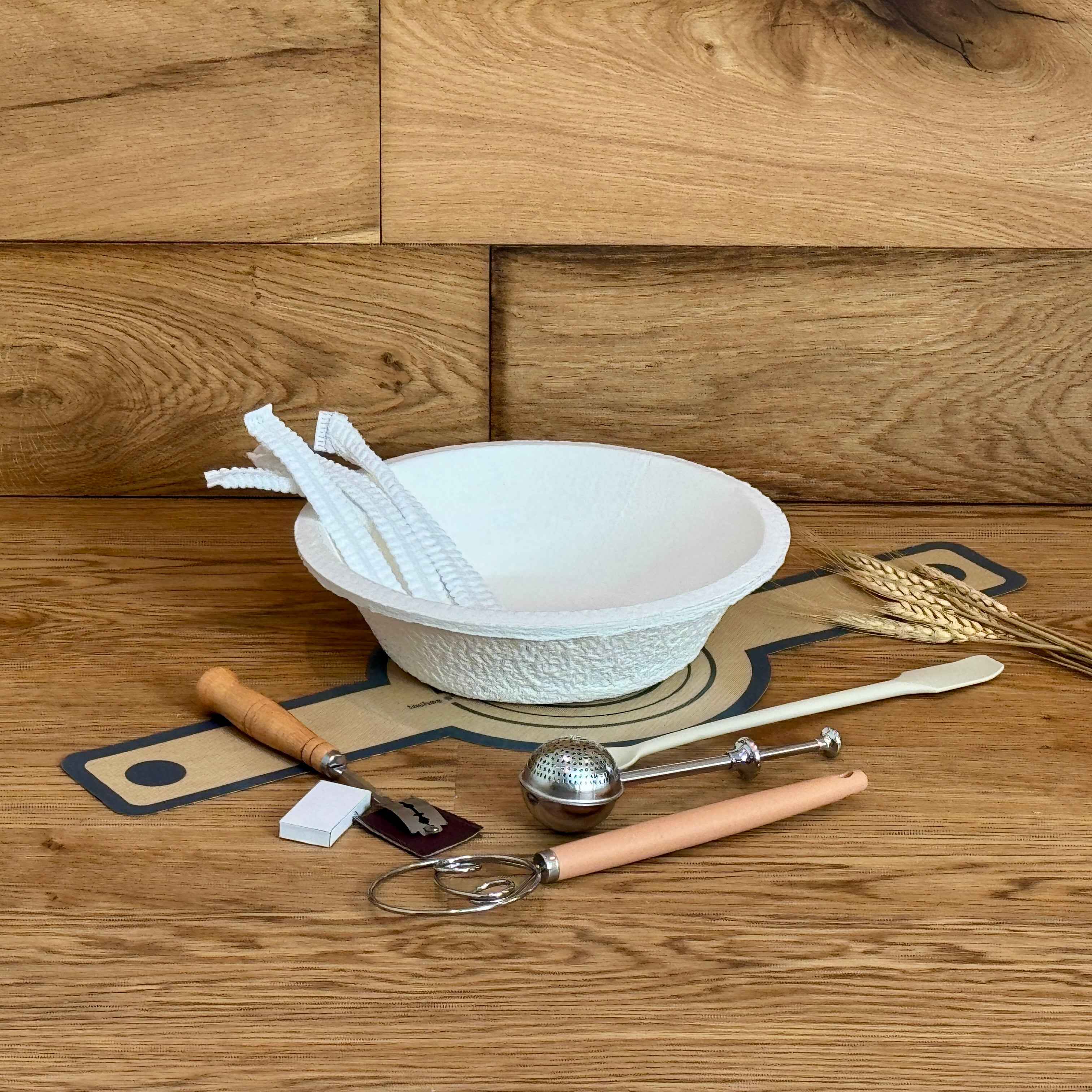 Essential Sourdough Kit For Beginners (Wood Pulp Round) - Sourdough Supply Co.