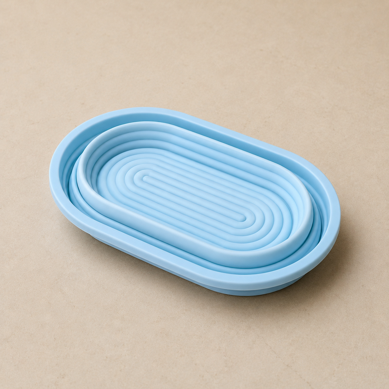 Collapsible Silicone Proofing Basket Oval