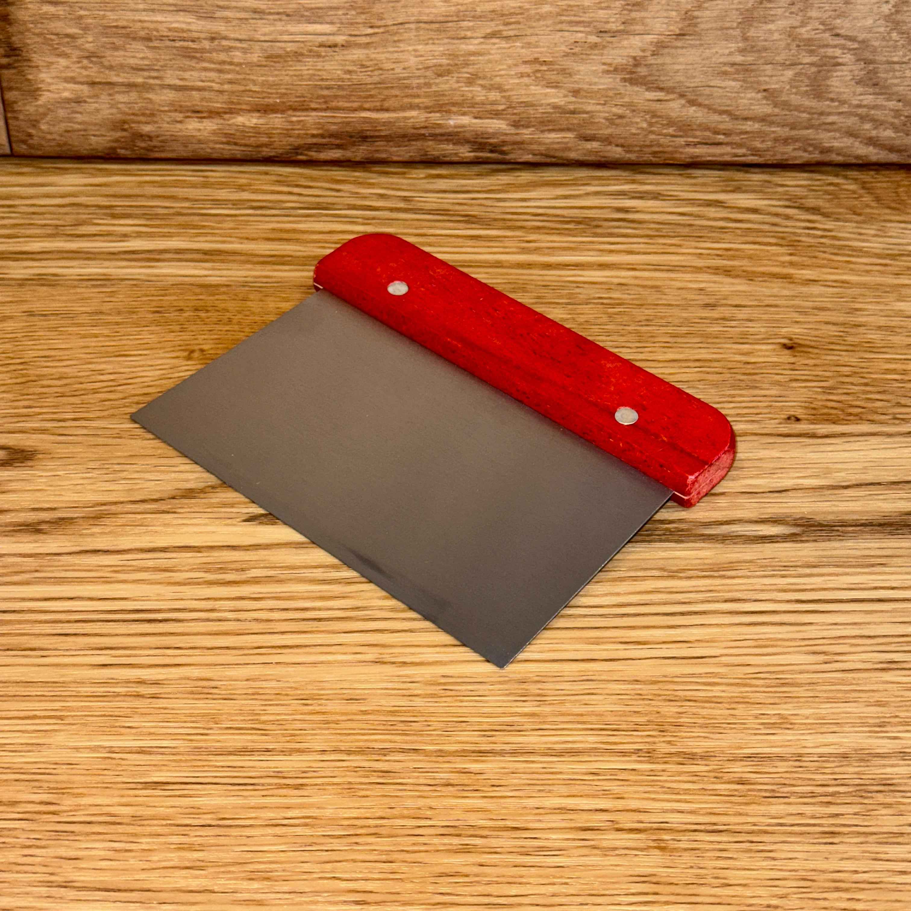 Dough Scraper with Wooden Handle - Sourdough Supply Co.