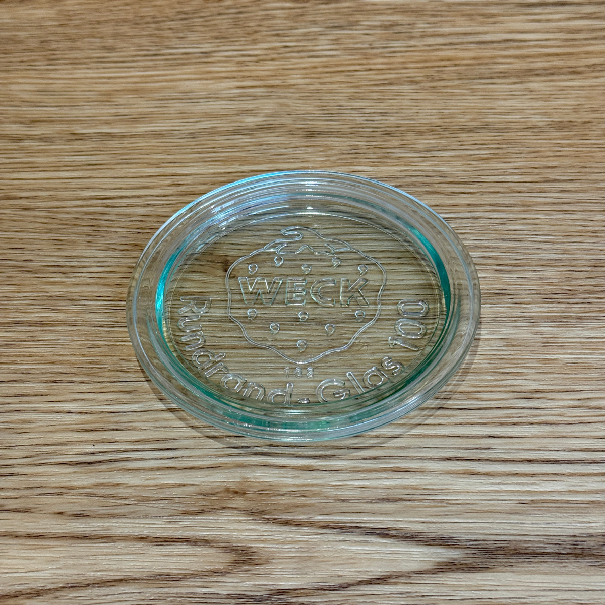 WECK Glass Lid RR100 100 mm - Sourdough Supply Co.