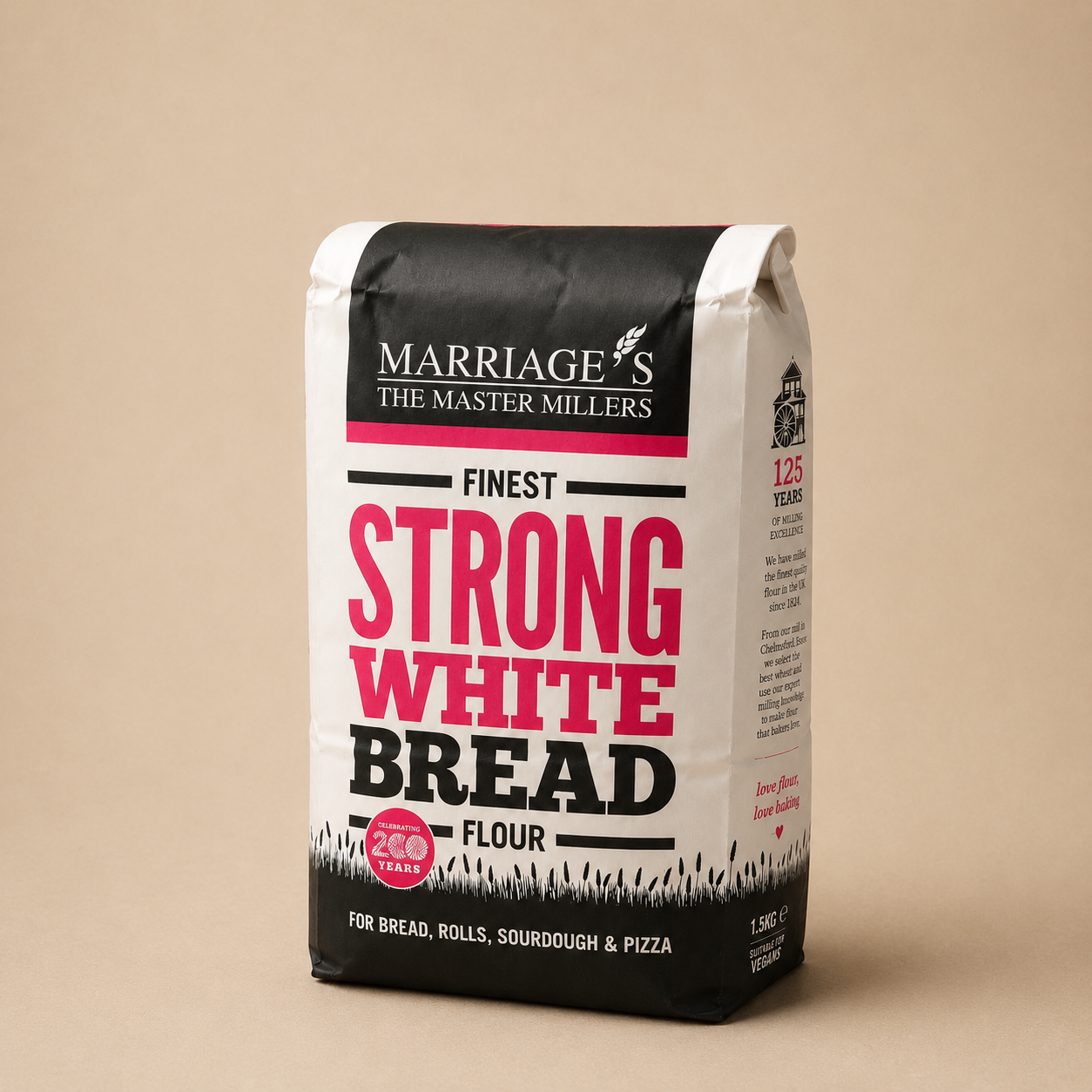 Marriage's Finest Strong White Bread Flour 1.5 kg